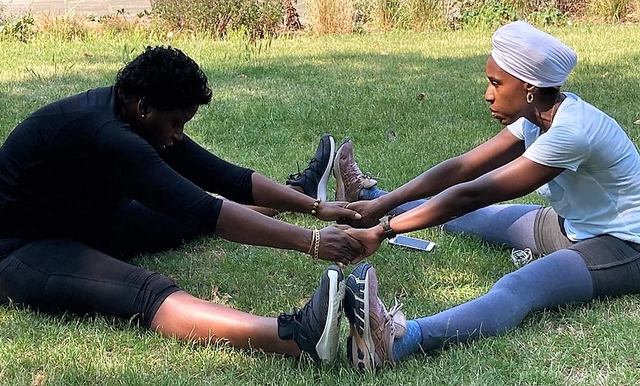 Summer fitness workout with Mica Paris and Jacqueline Harvey